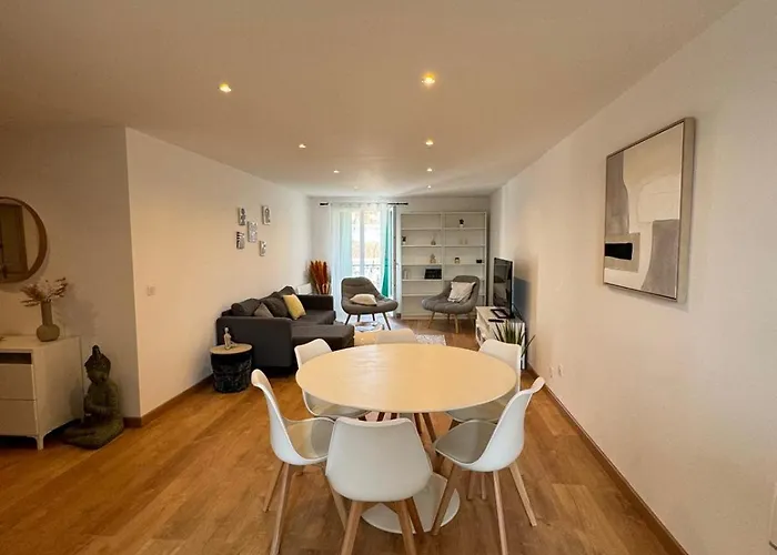 Grand appartement lumineux - centre et gare à pied Perpinhã