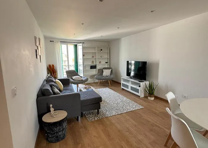 Grand appartement lumineux - centre et gare à pied Perpinhã